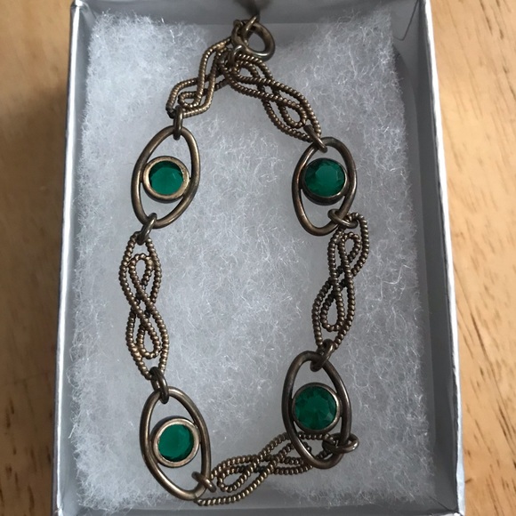 Brass antique bracelet - Picture 2 of 2